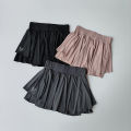 Sports skirt fake two-piece running skirt womensummer quick drying hip covering light proof breathable tennis Yoga skirt pants. 