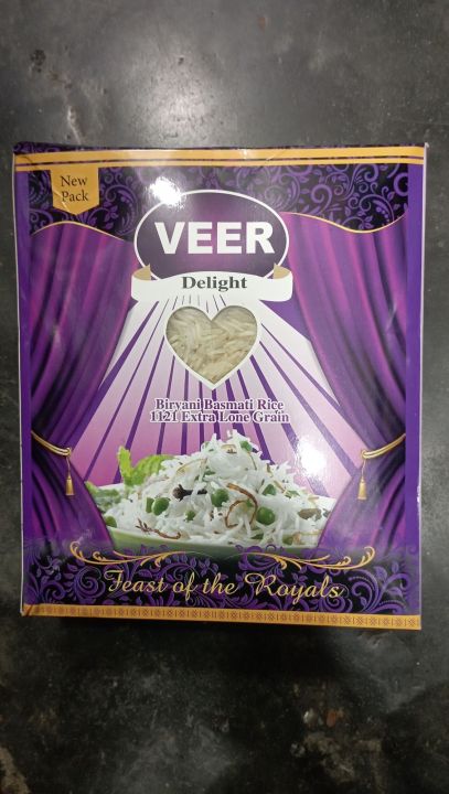 Veer Delight Basmati Rice - 1kg (Indian)