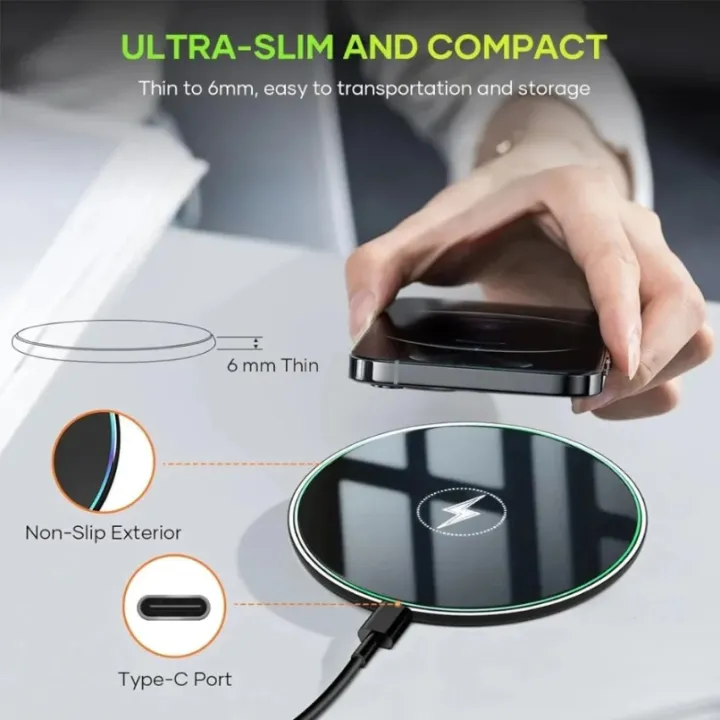 Universal%20Fast%20Wireless%20Charger%20Pad%20Mirror%20Surface%20LED%20Light%20Anti%20Slip%20Fast%20Charging%20For%20iPhone%2017-12%20%20S26%20Android%20Phone%20-%20Image%204