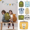 2025 New Model Animal Cartoon Childrens Backpack Cute Design Lightweigh School Bag Boys Girls Toddler Kindergarten Kids Backpack.
