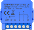 AVATTO Tuya Zigbee/WiFi Smart Switch Remote Control 1ch Relay Module 24V 220V Dry Contact for Light Motor Alexa Home.