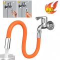 Universal Kitchen Faucet Extension Extender Anti-Splash Rotating Flexible Hose Water Tap Pipe Tube For Bathroom Wash Basin. 