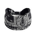 Wide Printed Bandanas Hairbands Boho Knot Turbans Yoga Elastic Head Wrap Women Headband Headwear Fashion Hair Band Accessories. 