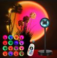 16 Colors Changing Remote Control RGB Sunset Lamp Projector With Remote. 