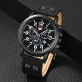 5PCS Set Hip Hop Fashion Mens Bracelet Watches For Men Calendar Quartz Wrist Watch Male Casual Leather Watch Reloj Hombre. 