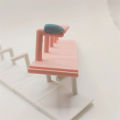 5pcs Nail Practice Display Stand Detachable Press on Nail Training Holder Plastic False Nail Polish Color Display Shelves Base. 