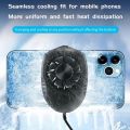 Universal Phone Cooler, Portable Mobile Phone Radiator, USB Phone Cooling Fan ,Mobile Phone Cooler Accessories.