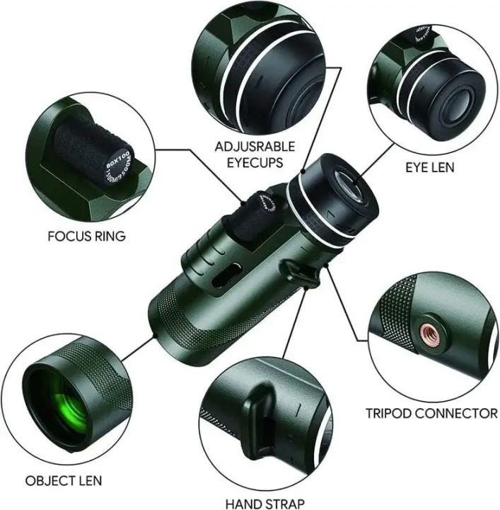 80x100%20HD%20Monocular%20for%20Smartphone%20Adapter%20&%20Tripod%20%20with%20BAK4%20Prism%20for%20Birdwatching,%20Hunting,%20Hiking,%20Outdoor%20Camping%20-%20Image%202
