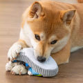 Dog Squeak Toy Teeth Grinding Bite Resistant Slippers Shape Puppy Chew Toy With Cotton Rope Pet Chewing Toys Dog Toys. 