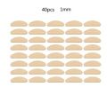 40pcs Glasses Nose Pads Soft EVA Foam Adhesive Anti-slip Sweat Absorb Sponge Nose Pads Eyeglasses Stickers Eyewear Accessories. 