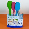 3-PARTITION MULTI-PURPOSE CUTLERY HOLDER & ORGANIZER. 