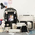 5 Piece New Unique Design Backpack For Girls. 