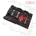 MACHINIST X99 MR9A PRO MAX Motherboard Support LGA 2011-3 Intel Xeon E5 V3&V4 CPU Processor Support DDR4 RAM Memory NVME USB3.0. 