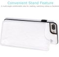 iPhone 7 iPhone 8 Wallet Case with Card Holder, Premium PU Leather Kickstand Card Slots Case,Double Magnetic Clasp and Durable Shockproof Cover 5.5 Inch. 