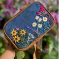 Crossbody Shoulder Bag For Girls New Embroidery Trendy Handbag Ethnic Style Ladies Handbag New design  purse Jannat Store. 