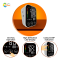 Digital Blood Pressure Monitor with Voice Function - Automatic BP Machine for Upper Arm, Large LCD Display, Bluetooth, and USB Power Supply. 
