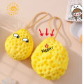 Honeycomb Bath Sponge Ball Shower Foam Soft Mesh Shower Sponge Ball Body Cleaner Exfoliating Scrubber Ball Bathroom Products.