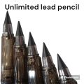 unlimited lead pencil for kids graphite pencil for kids with eraser inside black shade writes as long as 15699 meters best for office and school use. 