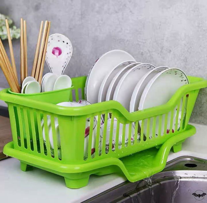 Free Standing Plastic Dishwash Plate Rack Drain Rack