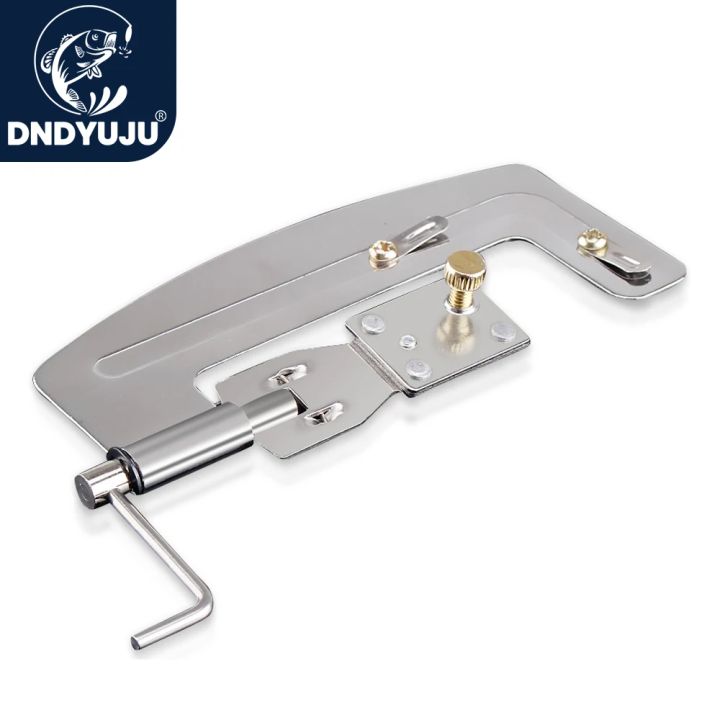 Fishing Accessories Semi Automatic Fishing Hooks Line Tier Machine Portable Stainless Steel Fishhook Line Knotter Tying Tackle