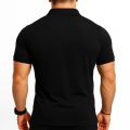 Men’s Solid Black Polo T-Shirt  Premium PK Cotton | Casual & Formal Wear. 