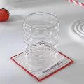350ML Creativity Glass Cup Transparent Heat-resistant Caterpillar Shape Coffee Mug Drinking Glasses Juice Milk Beer Water Cup.