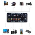 D10 Bluetooth Audio Amplifier Cabinet Type 30W-120W AC-220V DC-12V Echo USB MIC FM Radio TF
Support Dual Microphone Bluetooth 5.0 Amplifier Subwoofer for 4Ohm Speaker No Need Power Adapter.