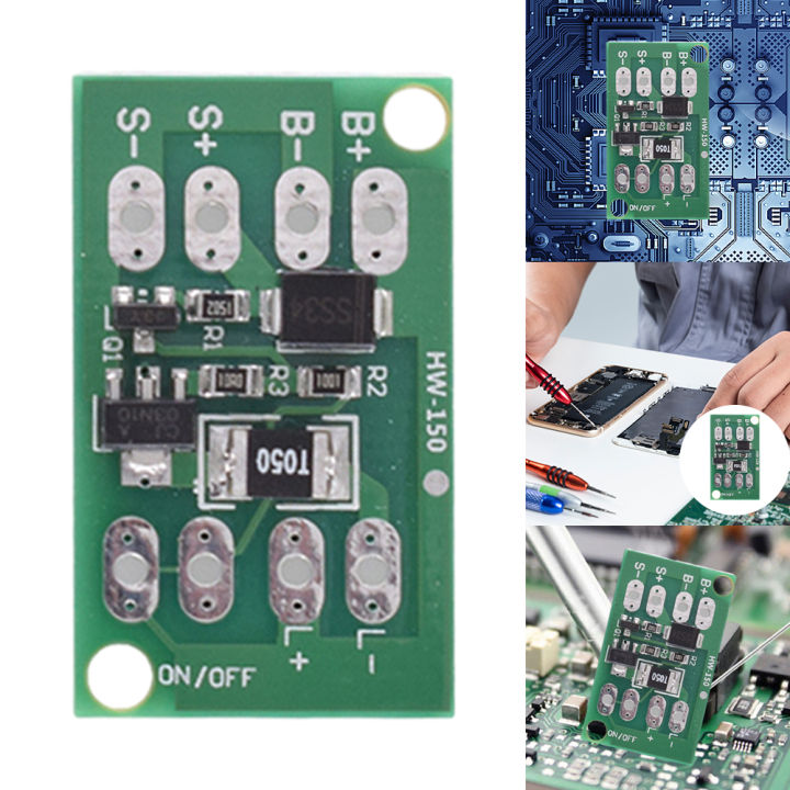 Automatic Solar Panel Battery Charger Board Auto ON/OFF Solar Lithium ...