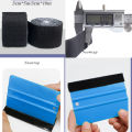 10M/5M Vinyl Squeegee Felt Fabric Spare Fabric Cloth for Car Wrap Window Tint Scraper No Scratch Protector Edge Car Accessories. 