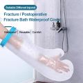 Adult Waterproof Cast Cover Bandage For Shower Leg Boot Foot Hand Elbow Sealed Cast Protector Bag For Surgery Injury Prosthetics.