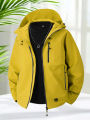 Windbreaker Jacket Men Outdoor Hooded Zip Up Hiking Jackets Men Windproof Camping Casual Jackets Lightweight Coats Spring Autumn. 