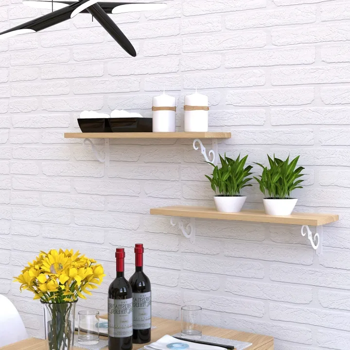 2pcs%20Decorative%205%20Inch%20Wall%20Mounted%20Floating%20Shelf%20Bracket%20For%20DIY%20Open%20Shelving%20L%20Shape%20Heavy%20Duty%20Furniture%20Support%20Hardware%20-%20Image%205
