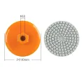 1pcs 80mm 3 Inch Polishing Pad Wet Dry Buff Disc Abrasive For Sanding Marble Granite Concrete Grinding Countertop Stone. 