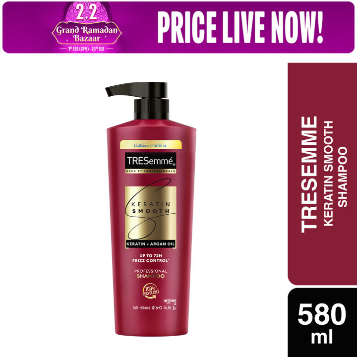 Tresemme Shampoo Keratin Smooth 580ml