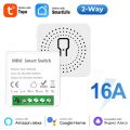 16A Mini Smart Home WiFi Smart Switch Breaker Voice Control for Homekit Siri Alexa  Alice with Power Monitor. 