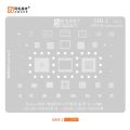 AMAOE CPU BGA Reballing Stencil For Samsung Tin Planting A20s S8 Note 20 Phones A50 LCD A5 2016 Case Galaxy S6 S4 A60 90  Tools. 