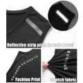 CHRLCK Men's Running Vest Quick Drying Gym Tank Top Men Fitness Sleeveless Shirt Male Mesh Breathable Fitness Sports Vest. 