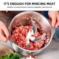 Electric Meat Grinder 304 Stainless Steel Multifunctional Food Processor Vegetable Fruit Garlic Chopper Kitchen Appliance.
