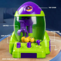 Children's Rocket Ball Machine Toy Claw Machine Boy Small Home Cartoon Gacha. 
