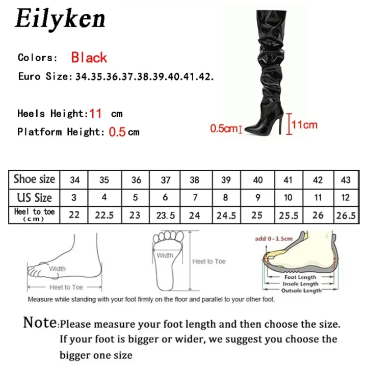 Eilyken%20Red%20Women%20Over%20The%20Knee%20Boots%20High%20Heels%20Patent%20Leather%20Solid%20Pointed%20Toe%20Stiletto%20Side%20Zipper%20Sapatos%20Femininos%20-%20Image%206