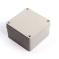 Waterproof PVC junction box size 4"x4" (100x100x50). 