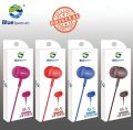 Original Blue Spectrum M5 Handfree Stereo Earphones High Base Hand Free Ear Phone For All Mobile Phone. 