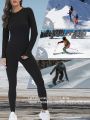 Thermal Underwear for Women Base Layer Cold Weather Thermal Set Long Johns Women Thermal Set.