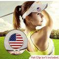 Golf Cap Clip Golf Mark 25mm Coin Golf Metal Ball Position Mark Golf Magnetic Cap Clip JQ985212.