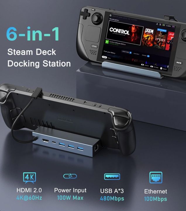 6%20in%201%20Docking%20Station%20for%20Steam%20Deck/ROG%20Ally%20USB%20C%20Dock%20with%20HDMI%204K%20UHD%20100Mbps%20RJ45%20Ethernet%203%20USB%202.0%20and%20PD%20100W%20-%20Image%203