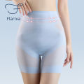 Flarixa Ultra Thin Ice Silk Safety Shorts Women High Waist Shaping Panties Seamless Slimming Underwear Tummy Pants Body Shaper.