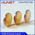 HUNST China Co2 PVD ZnSe Focus Lens Dia 12mm 18mm 19mm 20mm FL 38.1 50.8 63.5 76.2 101.6mm For Laser Engraving Cutting Machine.