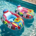 Baby Swimming Ring Pool Inflatable Float Seat Cute Car Design Summer Indoor Outdoor Water Inflatable Toys Swim Ring Accessories. 