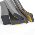 EPDM Self Adhesive Sponge Seal Strip  Black Foam Strong Single-sided Adhesive Soundproof Anti-collision Seal Gasket. 