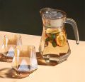 Delisoga 7 Pcs Glass Water Set, Premium Quality Glassware Water Set. 